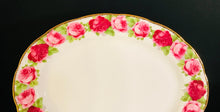 Load image into Gallery viewer, Pretty in Pink-Royal Albert Old English Rose 12.75 In x 10 Inch Platter
