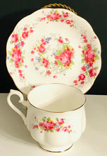 Load image into Gallery viewer, Pretty in Pink-Sweet Royal Albert Rose Tulip Shaped Teacup and Saucer
