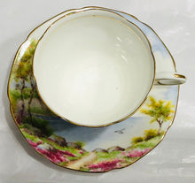Load image into Gallery viewer, Pretty In Pink-Paragon Double Warrant Cliffs of Dover Teacup and Saucer
