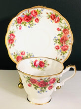 Load image into Gallery viewer, Pretty in Pink-Beautiful Rosina Roses Teacup and Saucer
