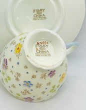 Load image into Gallery viewer, Pretty in Pink-Sweet Foley Floral Teacup and Saucer
