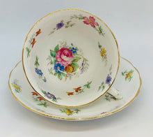 Load image into Gallery viewer, Pretty In Pink-Pretty Tuscan Floral Teacup and Saucer
