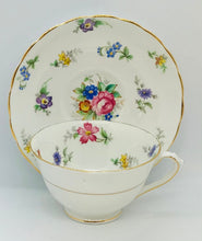 Load image into Gallery viewer, Pretty In Pink-Pretty Tuscan Floral Teacup and Saucer
