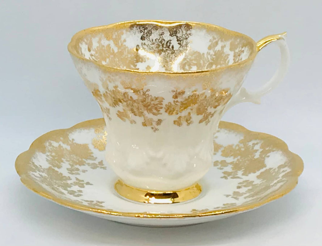 Royal Albert Gold Floral Corset