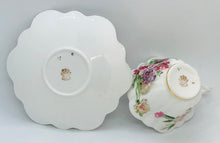 Load image into Gallery viewer, Pretty In Pink-Floral Bone China Teacup and Saucer England
