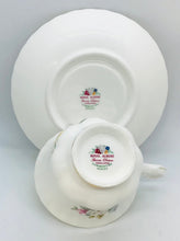 Load image into Gallery viewer, Pretty in Pink-Royal Albert England Summertime Series Teacup and Saucer
