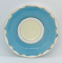 Load image into Gallery viewer, Pretty in Pink-Royal Albert  Blue and Gold Teacup and Saucer
