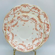 Load image into Gallery viewer, Pretty in Pink-Antique Allertons China Dora Teacup Saucer and Luncheon Plate
