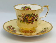 Load image into Gallery viewer, Pretty in Pink-and Yellow-Queen’s China Duo Staffordshire
