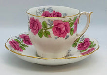 Load image into Gallery viewer, Pretty in Pink-Queen Anne Lady Alexander Rose Teacup and Saucer

