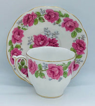Load image into Gallery viewer, Pretty in Pink-Queen Anne Lady Alexander Rose Teacup and Saucer
