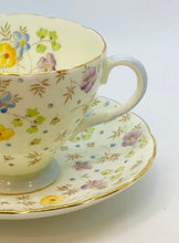 Load image into Gallery viewer, Pretty in Pink-Sweet Foley Floral Teacup and Saucer
