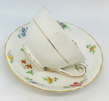 Load image into Gallery viewer, Pretty In Pink-Pretty Tuscan Floral Teacup and Saucer
