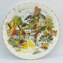 Load image into Gallery viewer, Pretty In Pink-Royal Albert Castles and Cottages Teacup and Saucer

