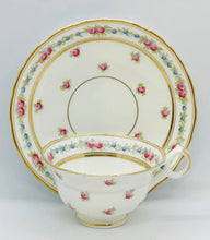 Load image into Gallery viewer, Pretty In Pink-1800s Cauldon BWM &amp;C Teacup and Saucer
