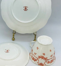 Load image into Gallery viewer, Pretty in Pink-Antique Allertons China Dora Teacup Saucer and Luncheon Plate

